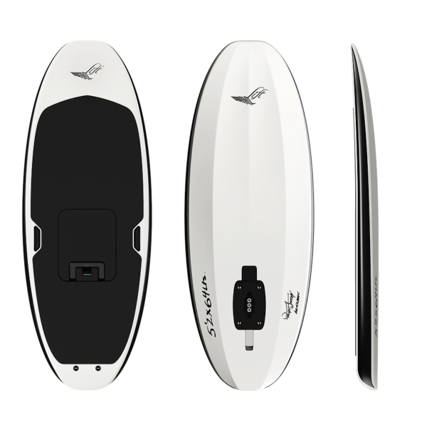 LIFTX 5'2 Lift Foils Hybrid eFoil Off-White